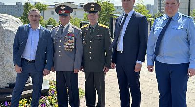 22 июня в Парке 70-летия Победы состоялось мероприятие приуроченное ко Дню памяти начала Великой Отечественной войны